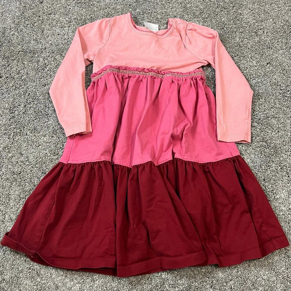 Hanna Andersson Tiered Dress size 130/8